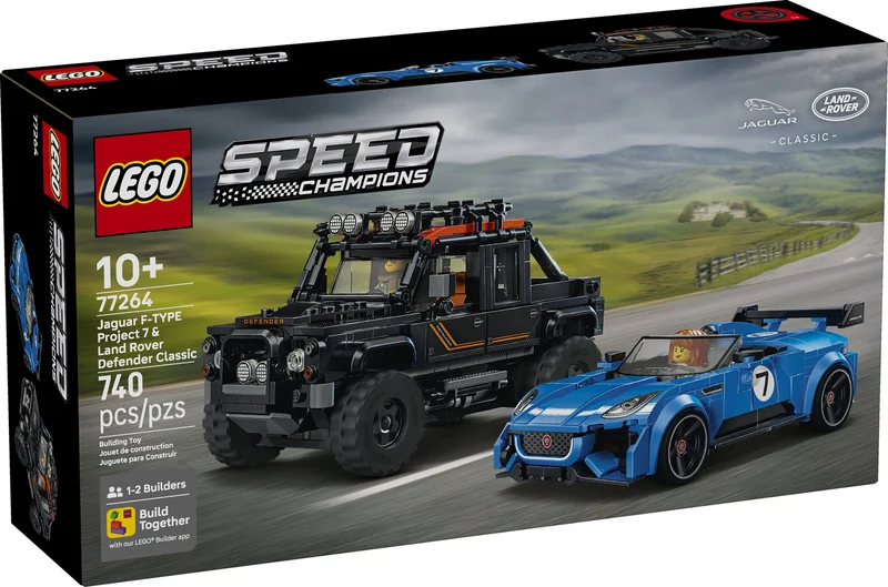 La Jaguar Project 7 et le Land Rover Defender