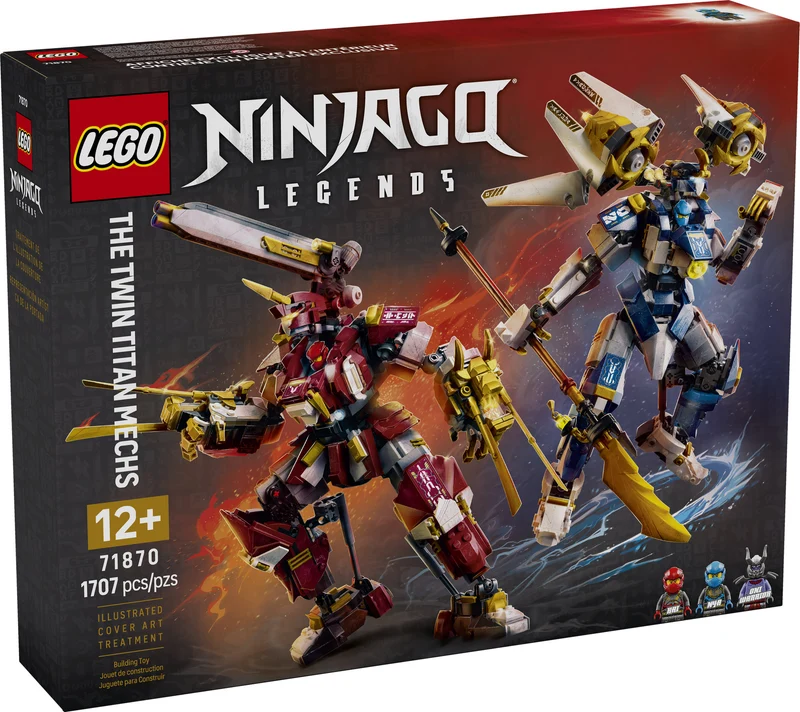 Les robots titans jumeaux