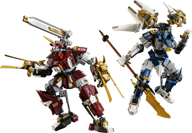 Les robots titans jumeaux