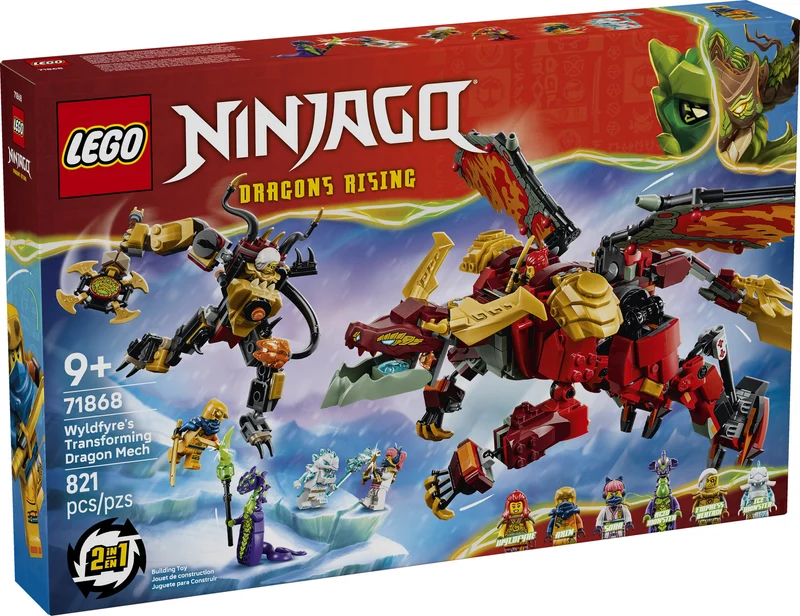 Le robot dragon transformable de Brasera