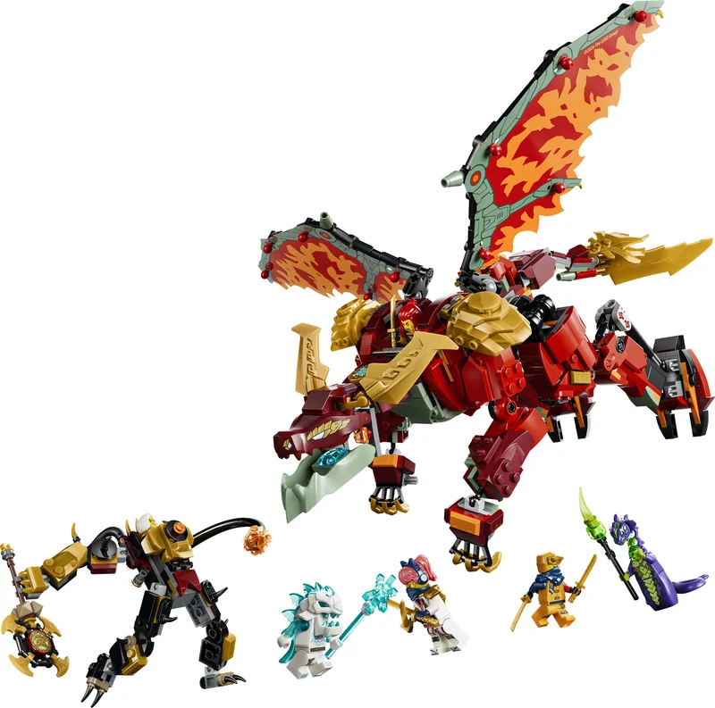 Le robot dragon transformable de Brasera