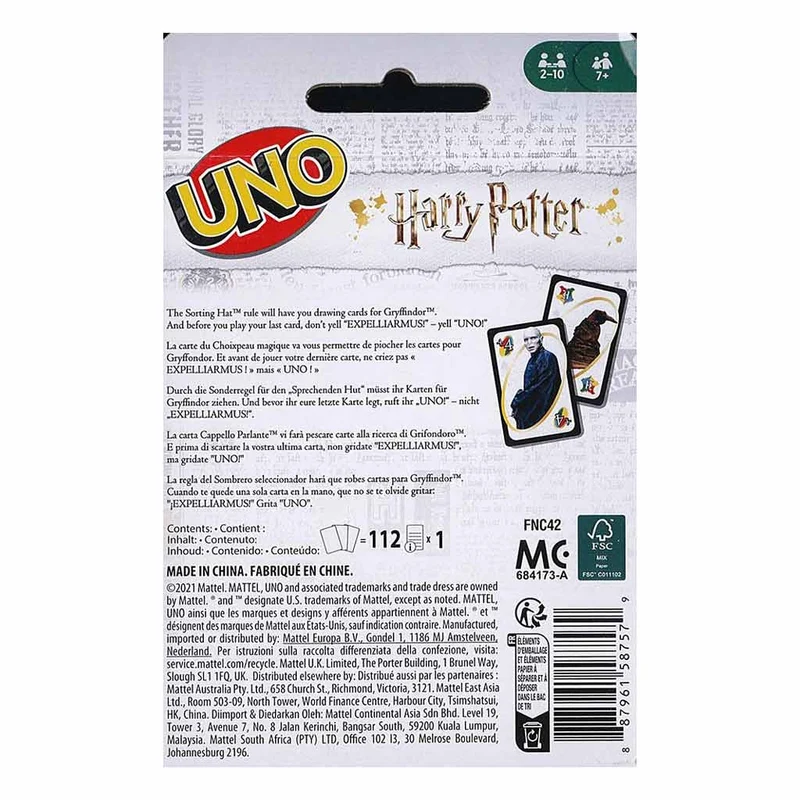 Uno Harry Potter