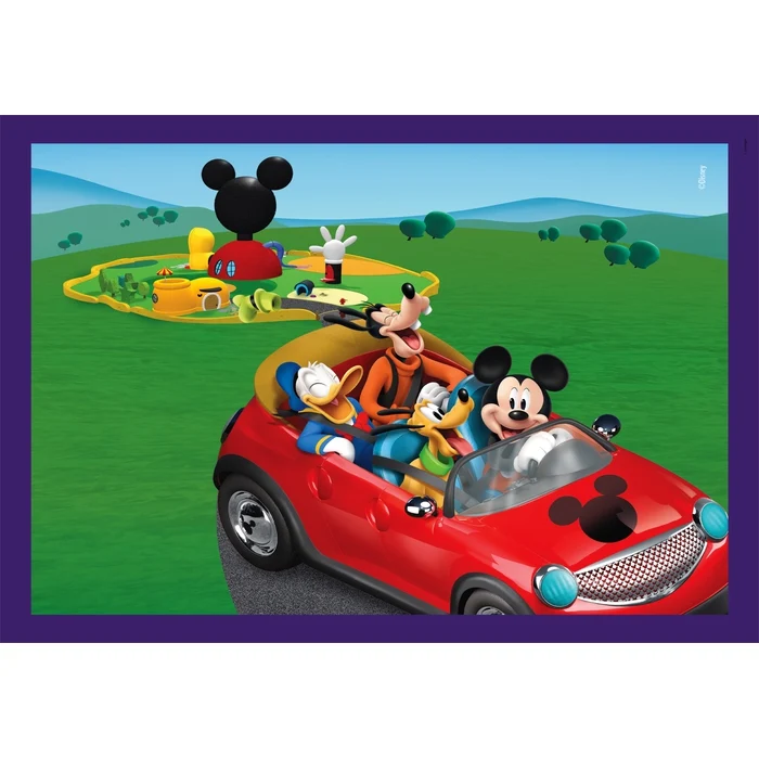 MICKEY MOUSE CLUB HOUESE - 1x12 + 1x16 + 1x20 + 1x24 pièces