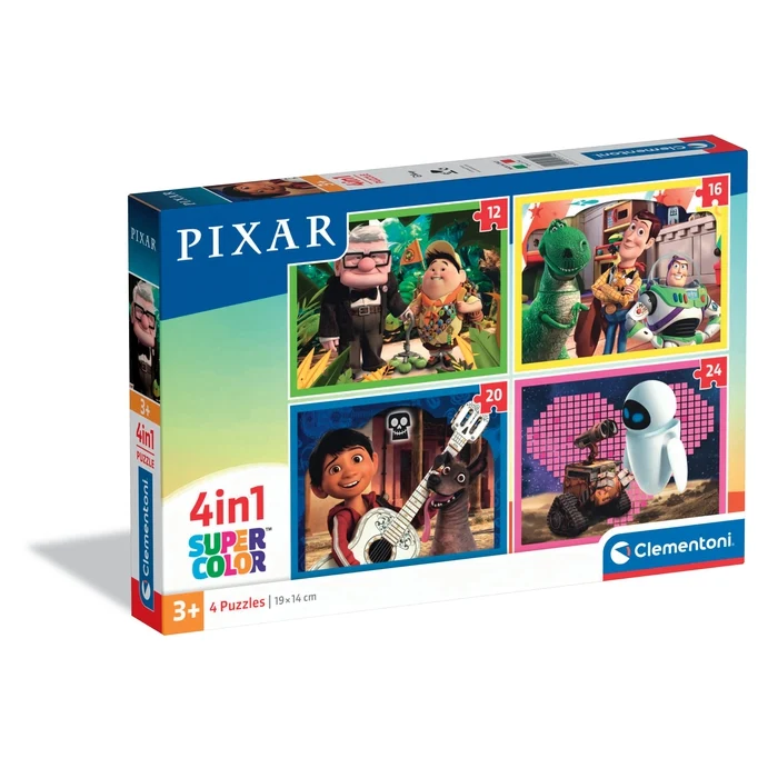 PIXAR - 1x12 + 1x16 + 1x20 + 1x24 pièces