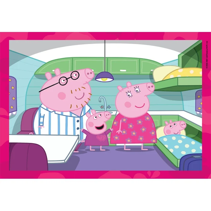PEPPA PIG - 1x12 + 1x16 + 1x20 + 1x24 pièces