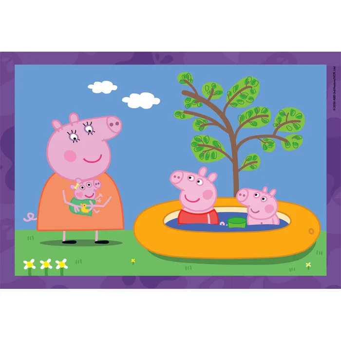 PEPPA PIG - 1x12 + 1x16 + 1x20 + 1x24 pièces
