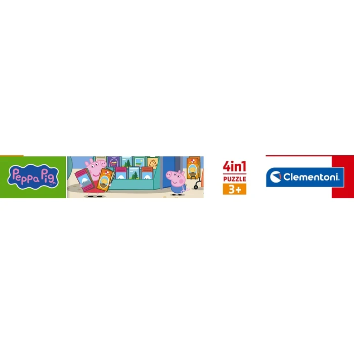 PEPPA PIG - 1x12 + 1x16 + 1x20 + 1x24 pièces