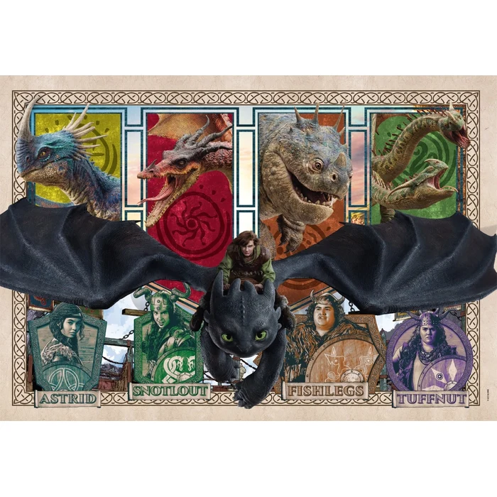 How to Train Your Dragon - 300 pièces