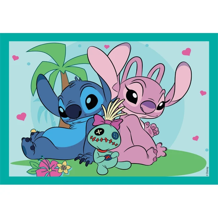 Disney Stitch - 1x12 + 1x16 + 1x20 + 1x24 pièces