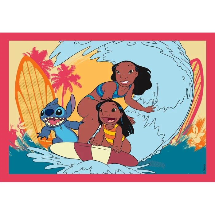 Disney Stitch - 1x12 + 1x16 + 1x20 + 1x24 pièces
