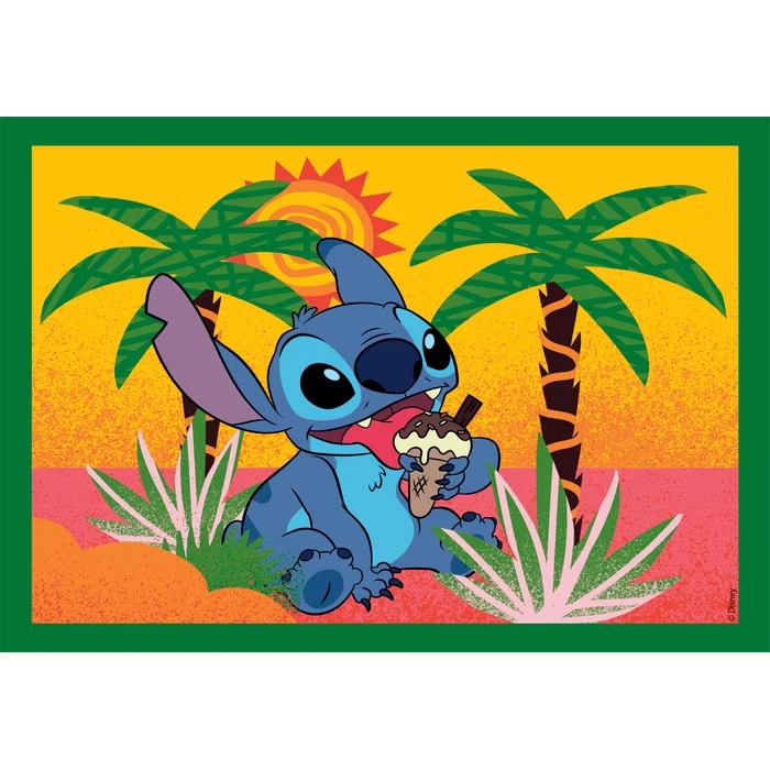 Disney Stitch - 1x12 + 1x16 + 1x20 + 1x24 pièces