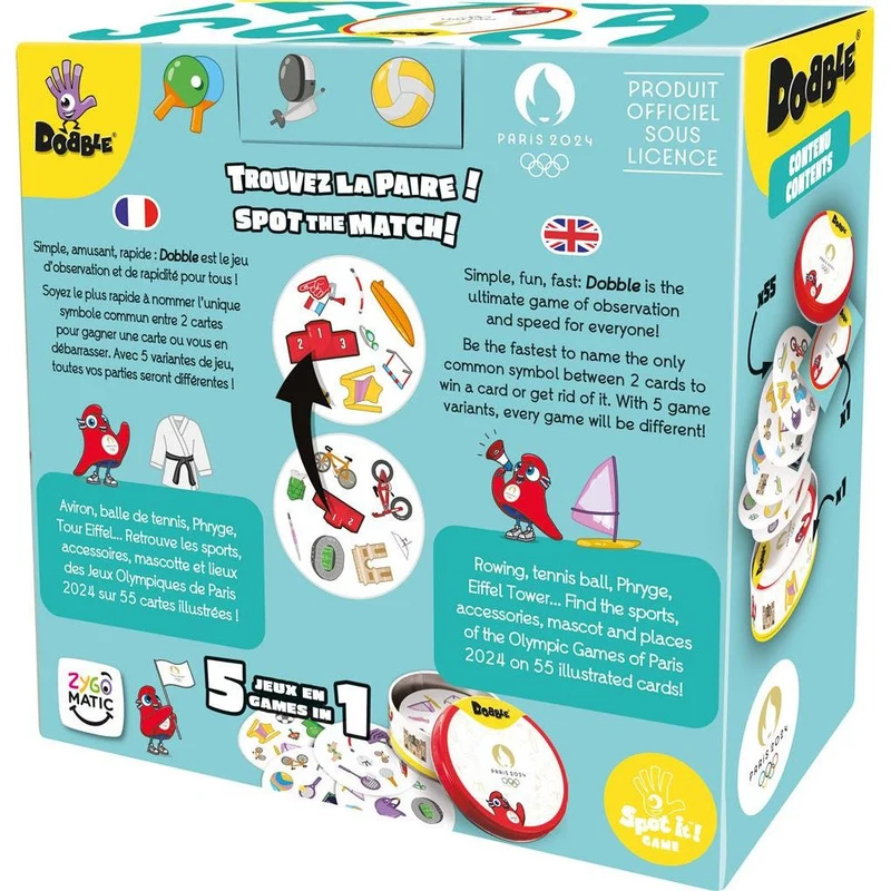 Dobble Jeux Olympiques de Paris 2024