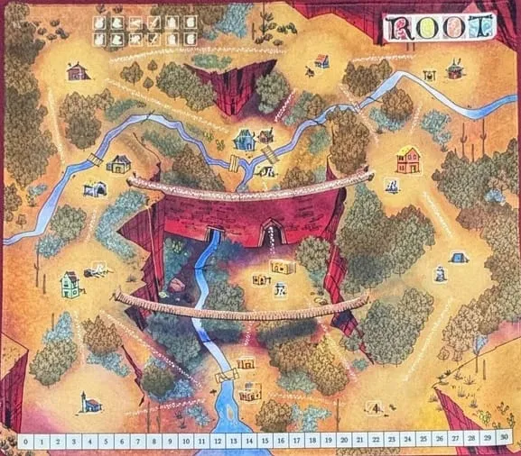 Root: Playmat Marsh/Gorge