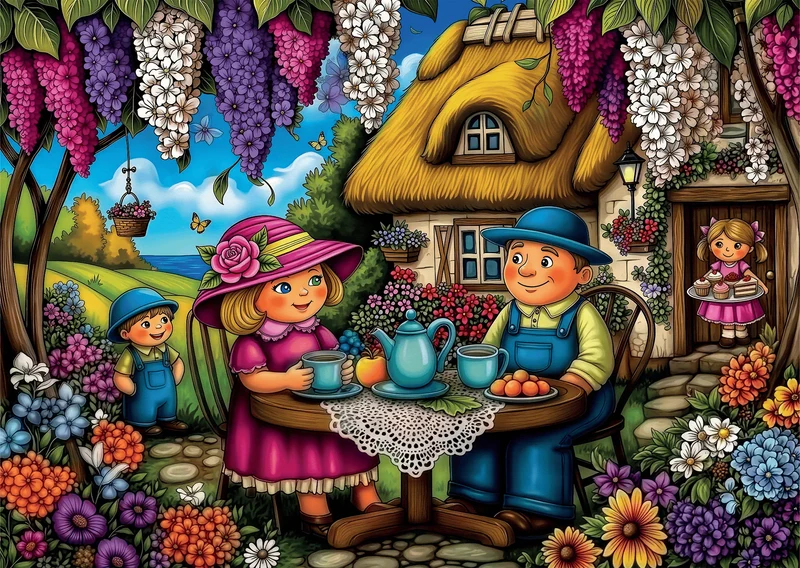 Family Garden Joy (1000 pcs)