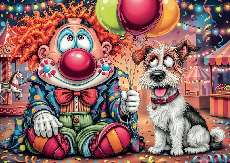 The Gentle Clown (1000 pcs)