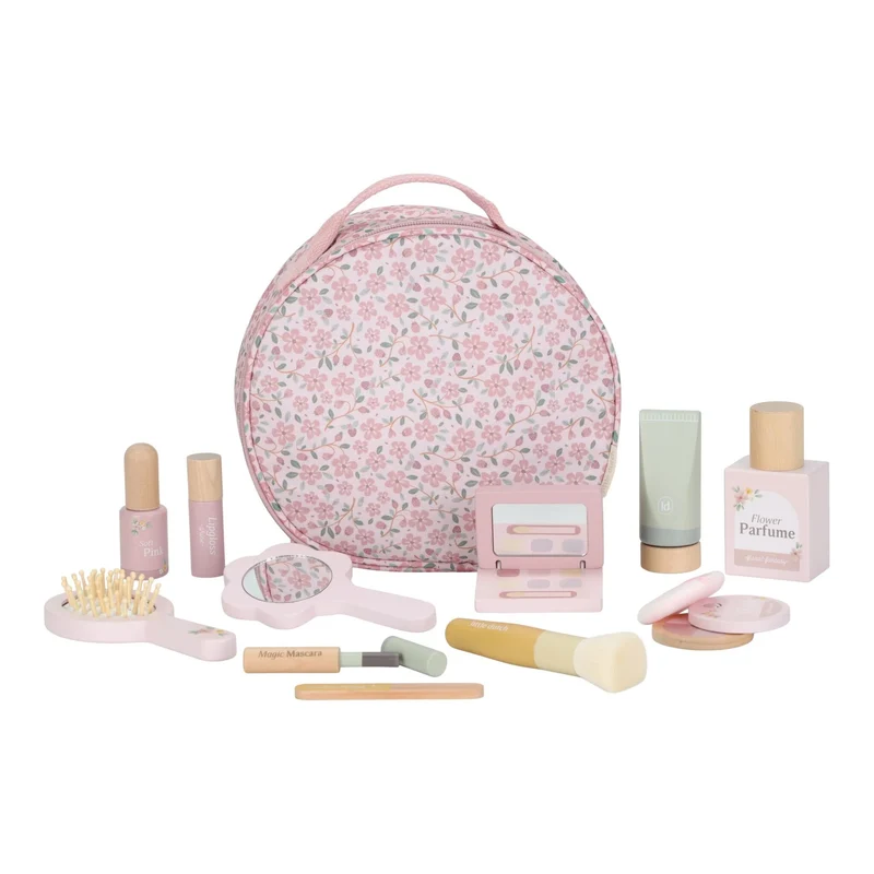 Trousse à maquillage en bois