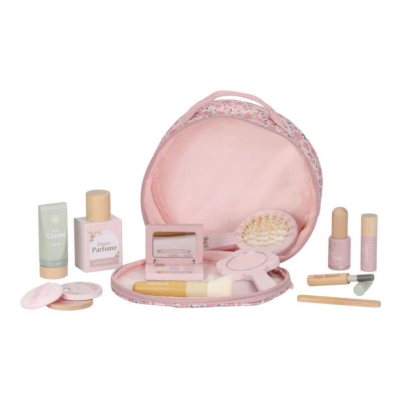 Trousse à maquillage en bois