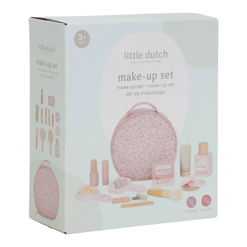 Trousse à maquillage en bois