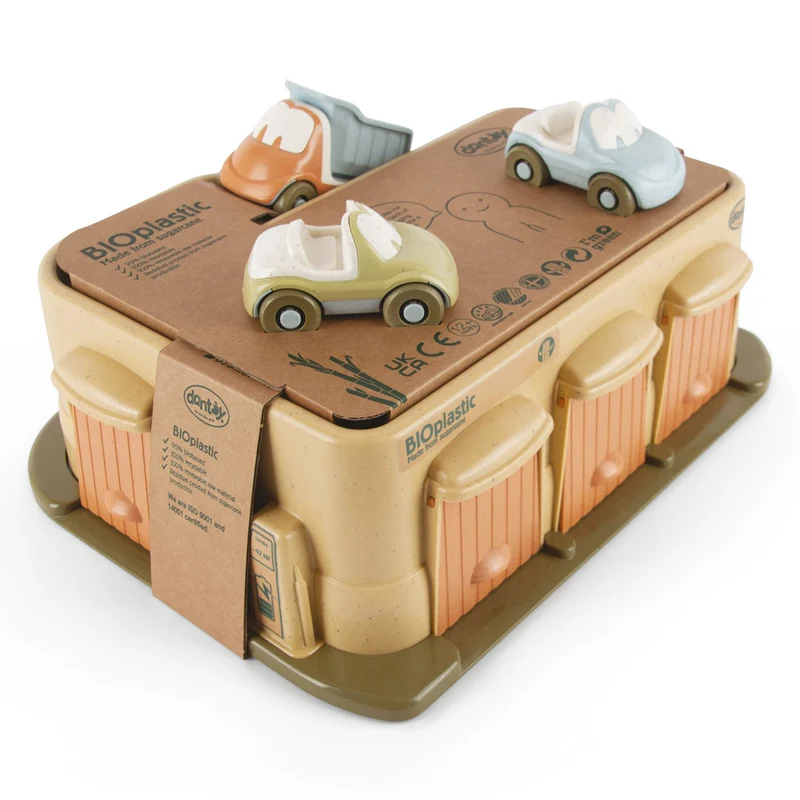 Garage à voitures en bioplastique