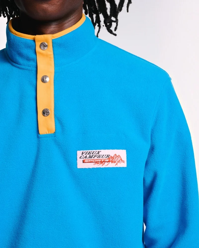 Au Vieux Campeur - Congés Payés - Polaire Jasper - Bleu