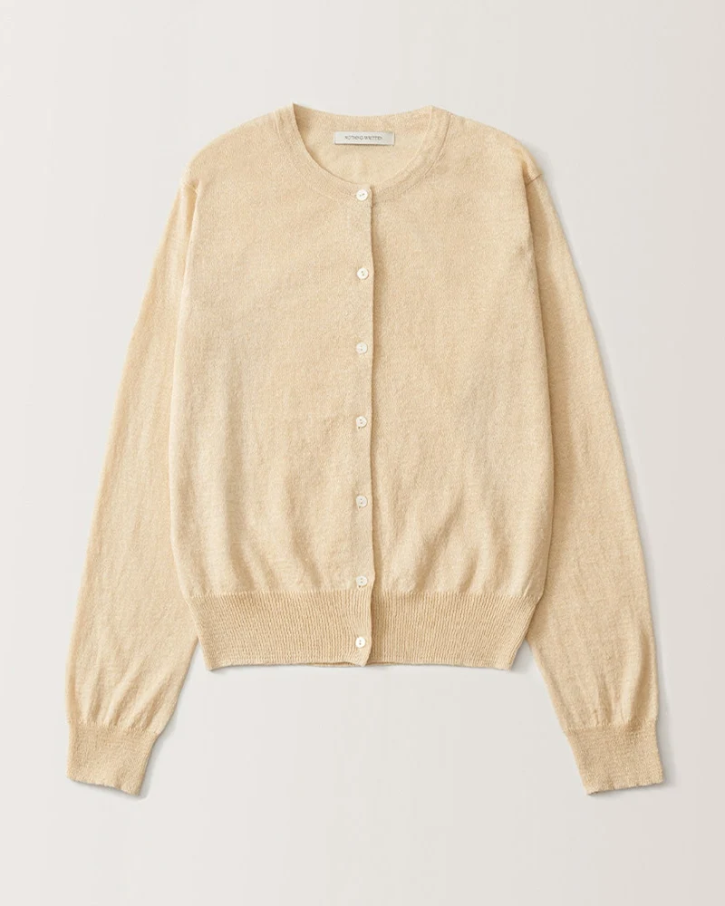 Nothing Written - Cardigan Rola - Jaune