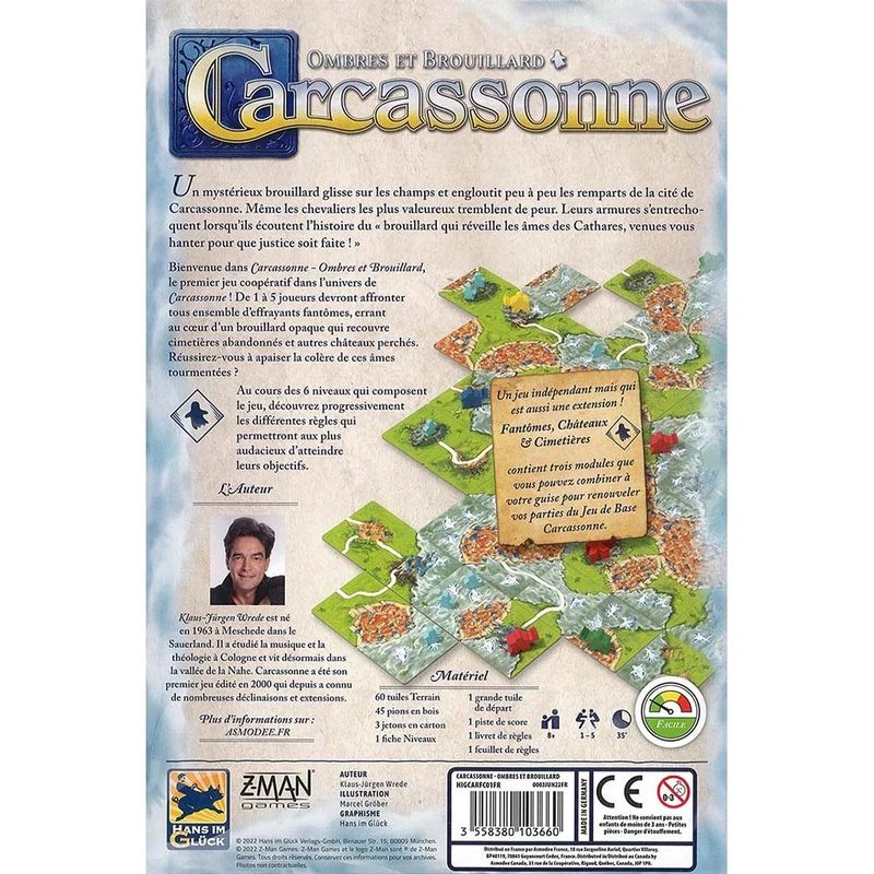 Carcassonne : Ombres et Brouillard