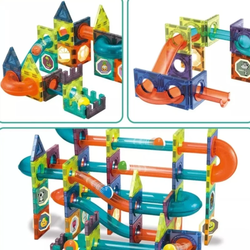 MagneticTiles 110 : Blocs de construction magnétiques