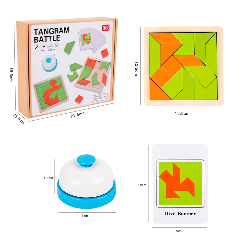 TangramBattle : Jeu de réflexion éducatifs