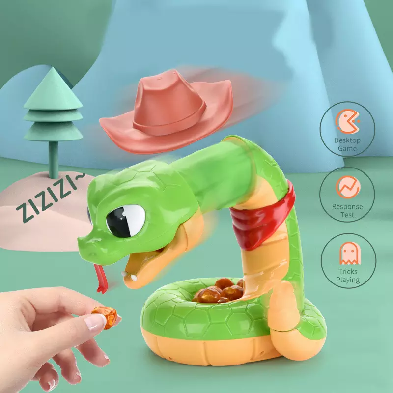 ScarySnake : Jouet de serpent à sonnettes effrayant