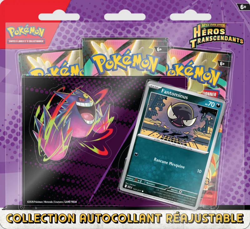 Pokémon - ME02.5 Héros Transcendants - Tri-Pack Fantominus FR