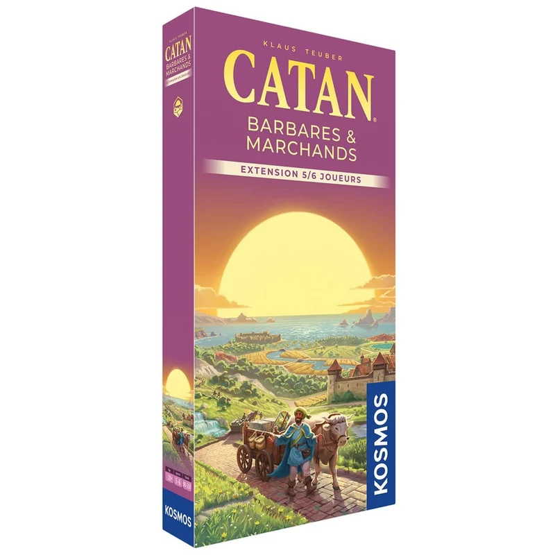 CATAN Ext: Barbares et Marchands - 5/6 joueurs - 6e édition (FR)