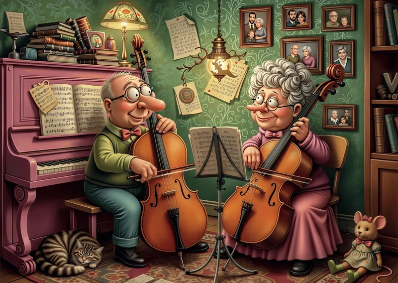 Timeless Music Duo (1000 pcs)