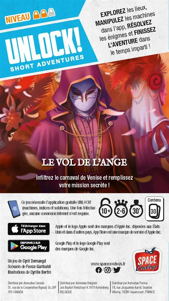 Unlock Short Adventures: Le Vol de l Ange