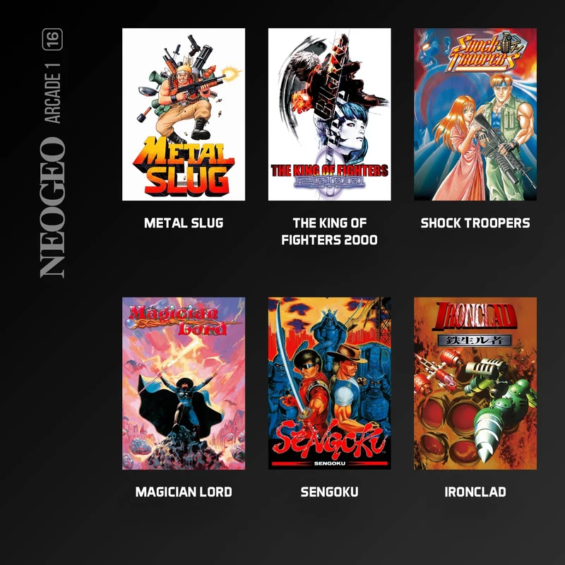 Blaze Evercade - NEOGEO Arcade 1 - Cartouche n°16