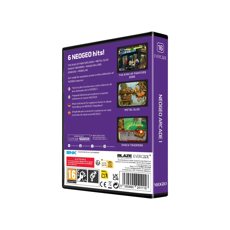 Blaze Evercade - NEOGEO Arcade 1 - Cartouche n°16