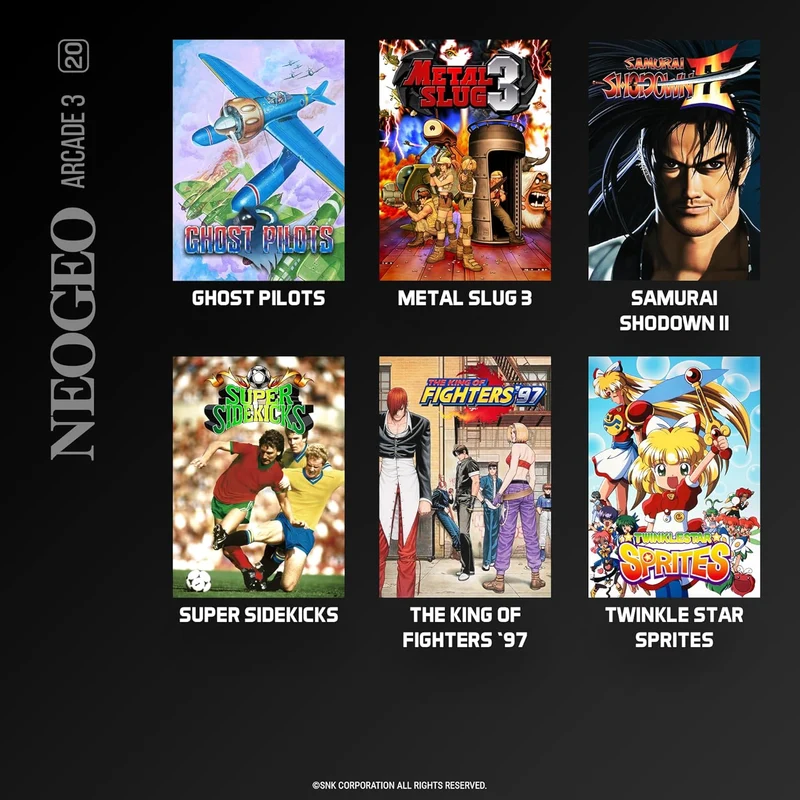 Blaze Evercade - NEOGEO Arcade Collection 3 - Cartouche n°20