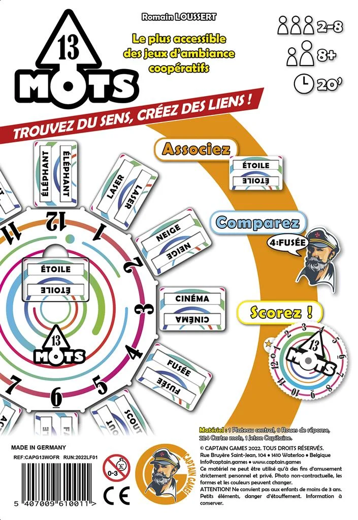 13 mots