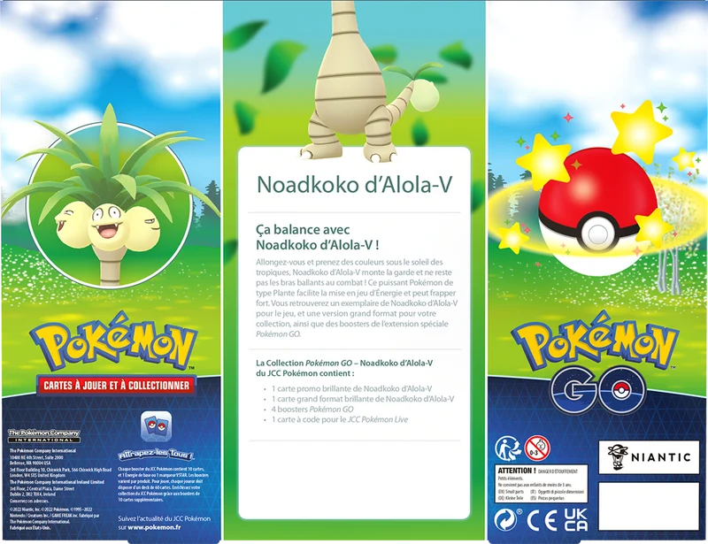 Pokemon Coffret Noadkoko-V GO01