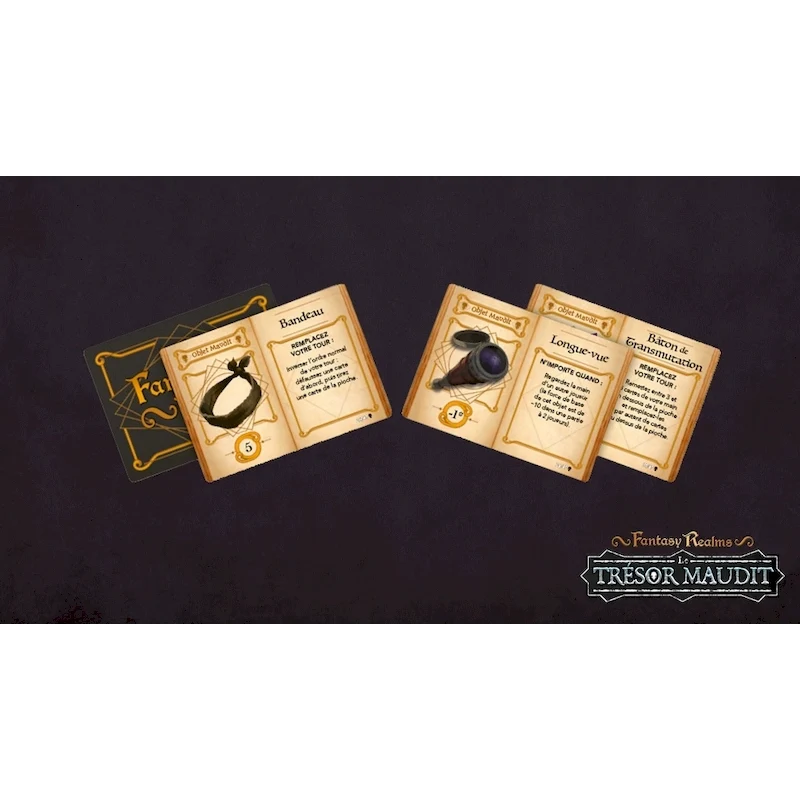 Fantasy Realms extension Le Trésor maudit