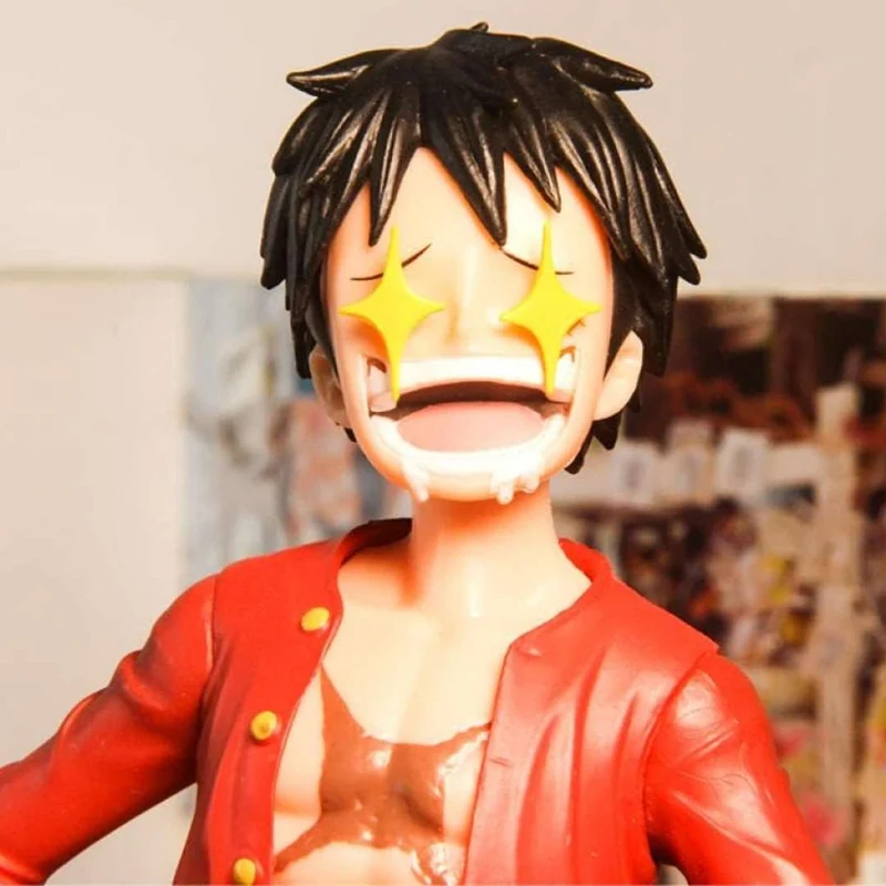 TrioLuffy : 3 Figurines en 1 de Monkey D. Luffy