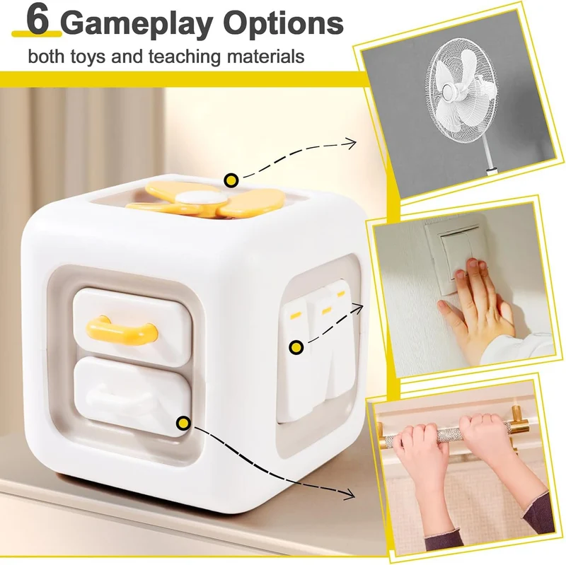 BabyCube : Jouet d'Éveil pour Bébé