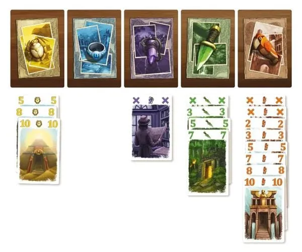Lost Cities Duel / Mini Games (FR)