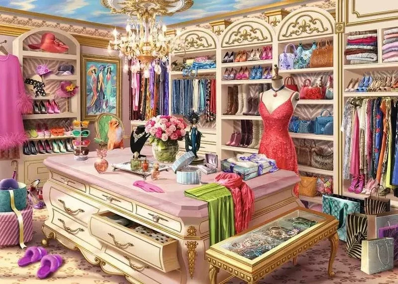 The Coveted Closet (1000 pcs)