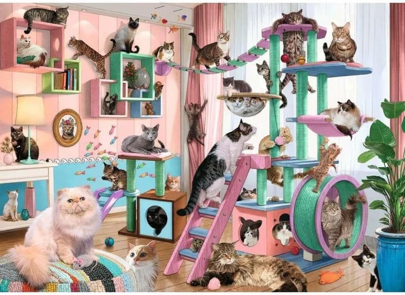 Cat Tree Heaven (1000 pcs)