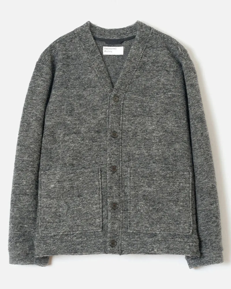 Universal Works - Cardigan Advance - Gris