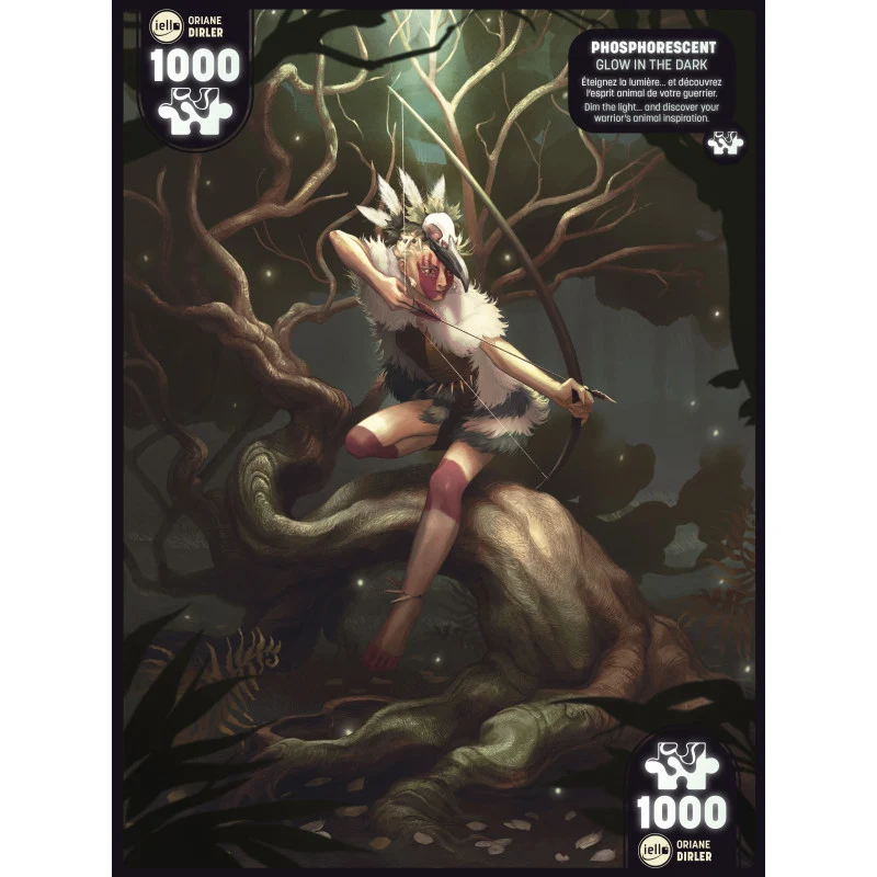 Puzzle phosphorescent Universe - 1000 p. - Forest Spirit