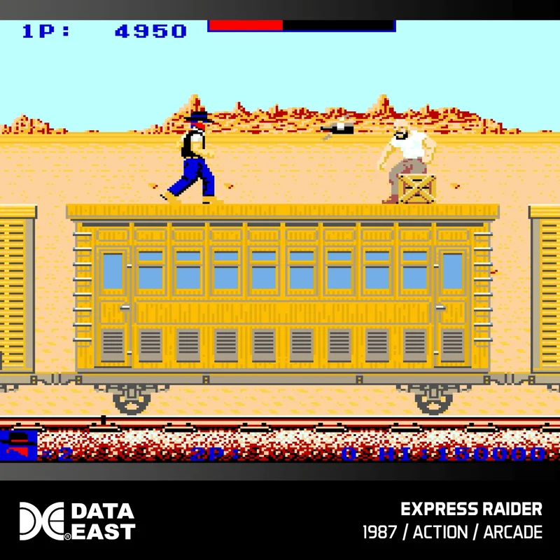 Blaze Evercade - Evercade Data East Arcade 2 - Cartouche n°12