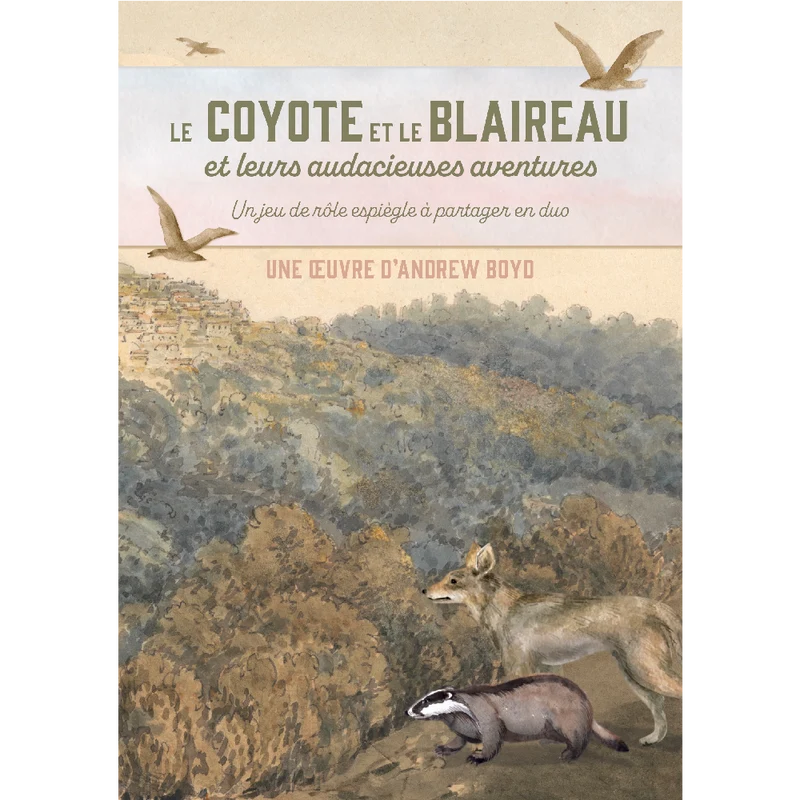Le coyote et le blaireau