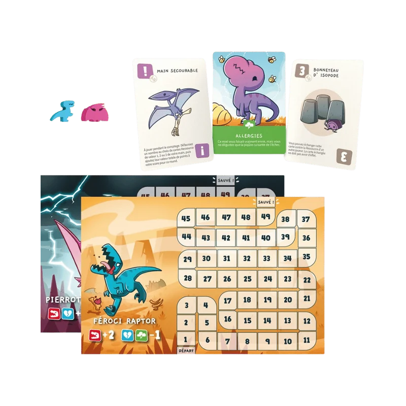 Happy Little Dinosaurs: ext. 5-6 joueurs (FR)