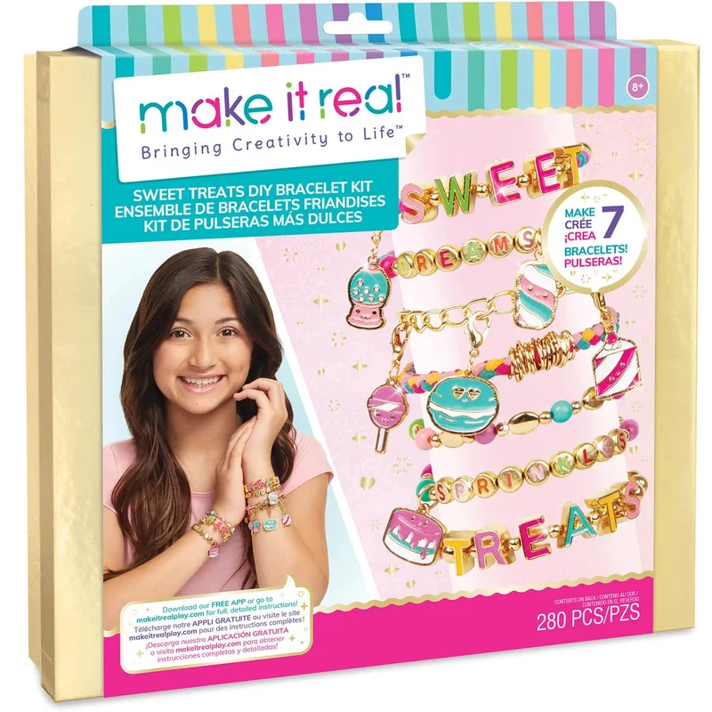 Make it Real- Bracelets douceurs sucrées